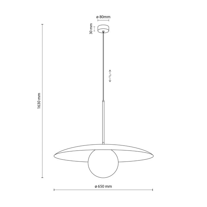 Підвісний світильник TK LIGHTING 10910 SLATE (11597)