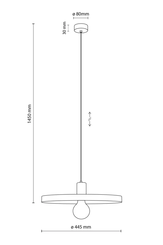 Підвісний світильник TK LIGHTING 10955 SILA (16451)