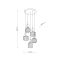 Підвісний світильник TK LIGHTING 11593 SOPHIA