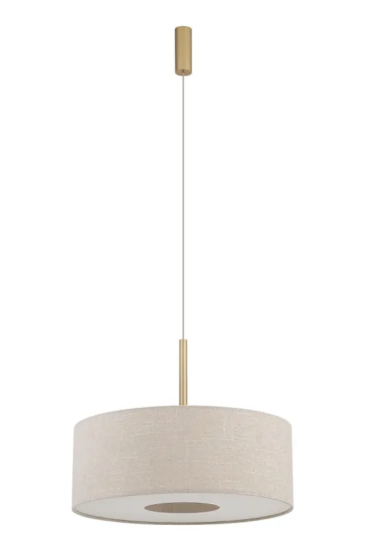 Підвісний світильник Nowodvorski 11652 Santana M E27 1x25W IP20 бежевий (36585)