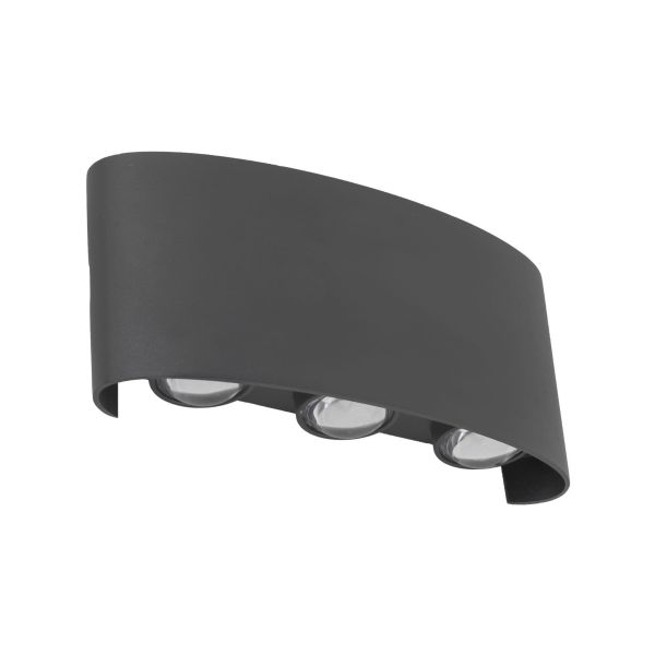 Світильник вуличний TK LIGHTING 18085 ARROW GRAY KINKIET LED IP54