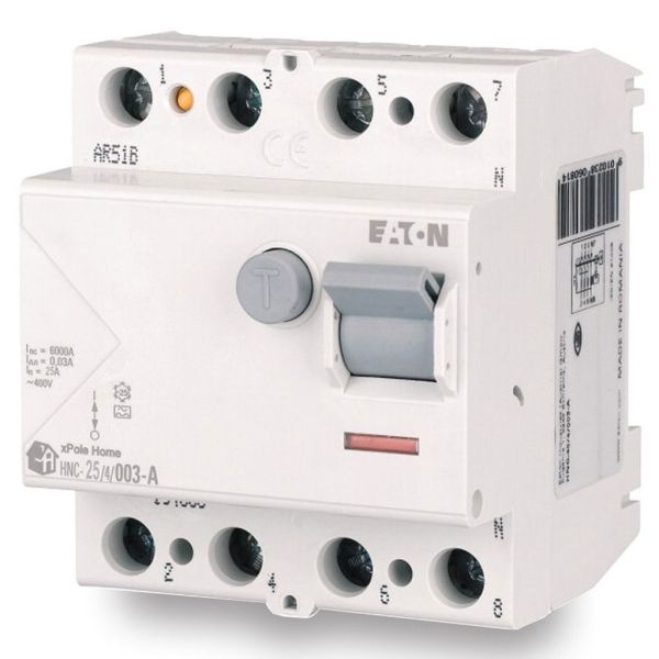 Диференційне реле (УЗО) 4p. EATON xPole Home HNC-40/4/003 тип АС