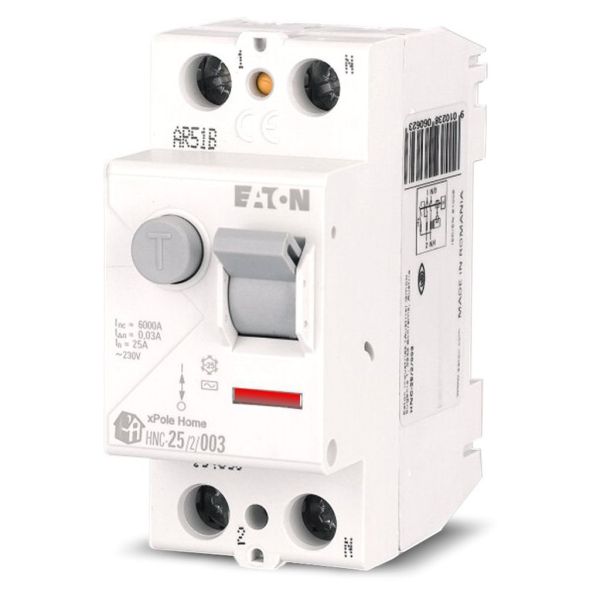 Диференційний автомат 1P+N EATON xPole Home HNB-C6/1N/003 тип АС