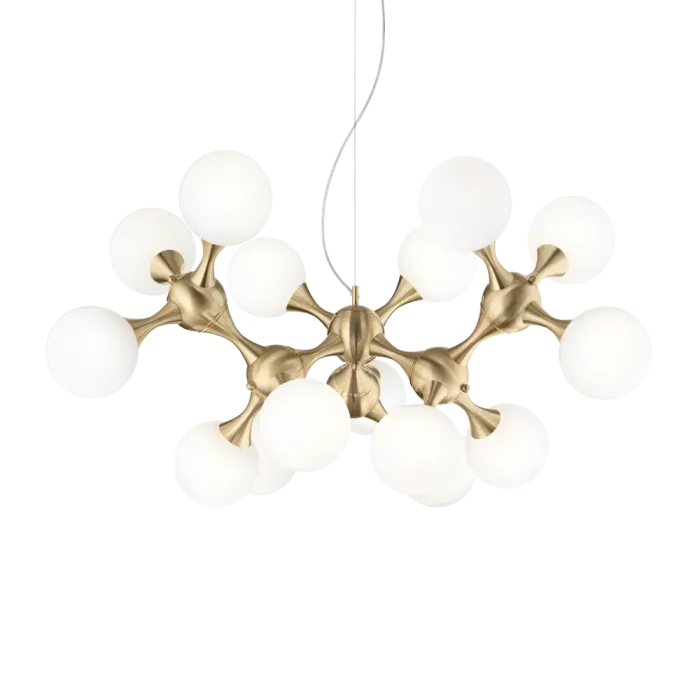 Люстра Ideal Lux 241012 Nodi Ottone Satinato SP15