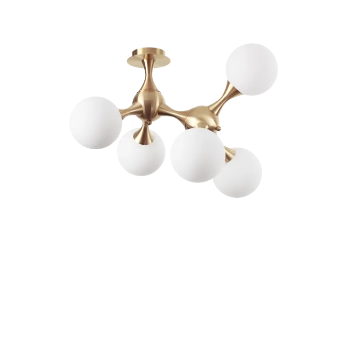 Потолочний світильник Ideal Lux 241050 Nodi Ottone Satinato PL5