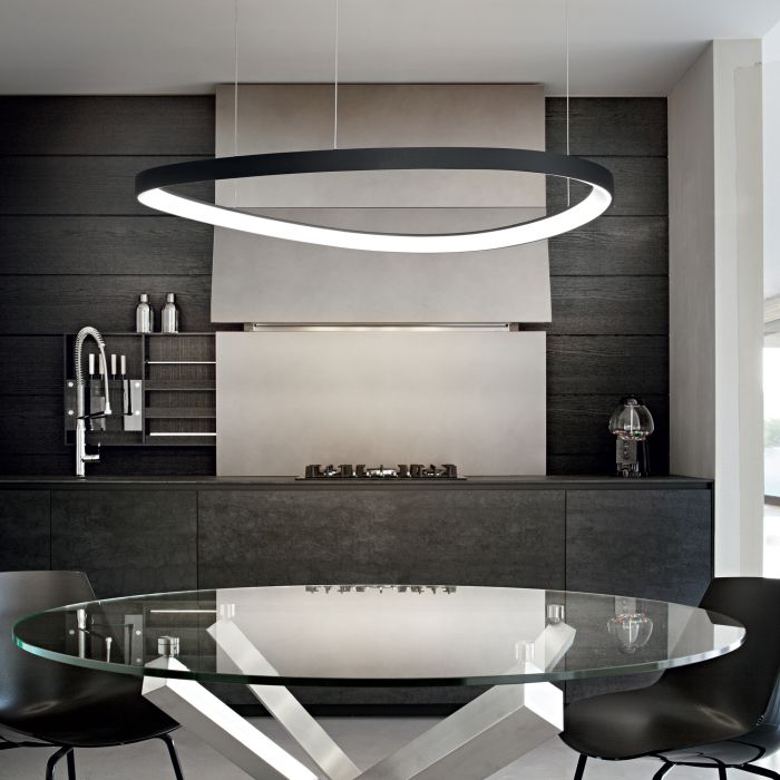 Підвісний світильник Ideal Lux GEMINI SP D61 NERO (247267)