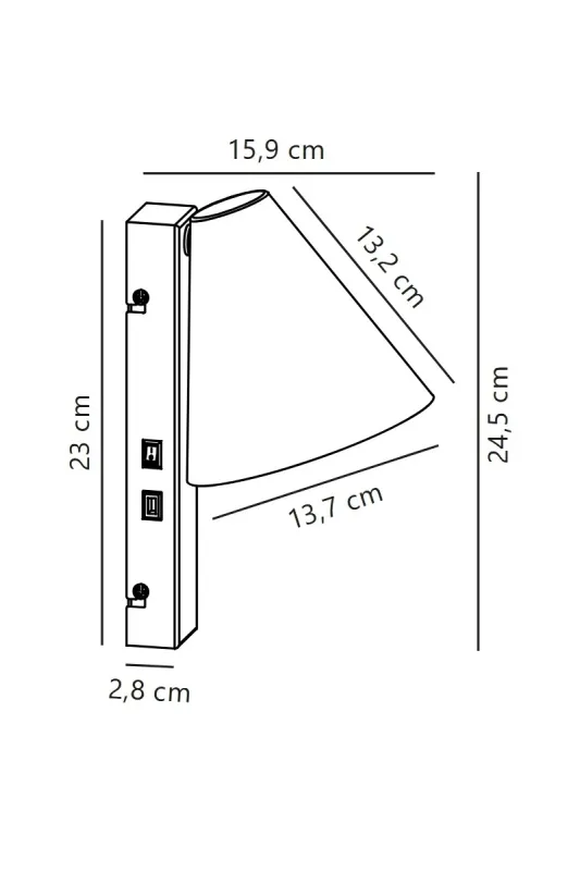 Бра Nordlux 2512281001 WILMER (30070)