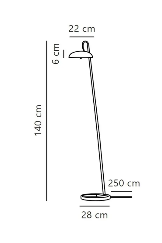 Торшер Nordlux 2220064001 Versale White (32354) 2220064001