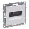 Розетка телефонна 1-а RJ11 Legrand SUNO 721161 білий