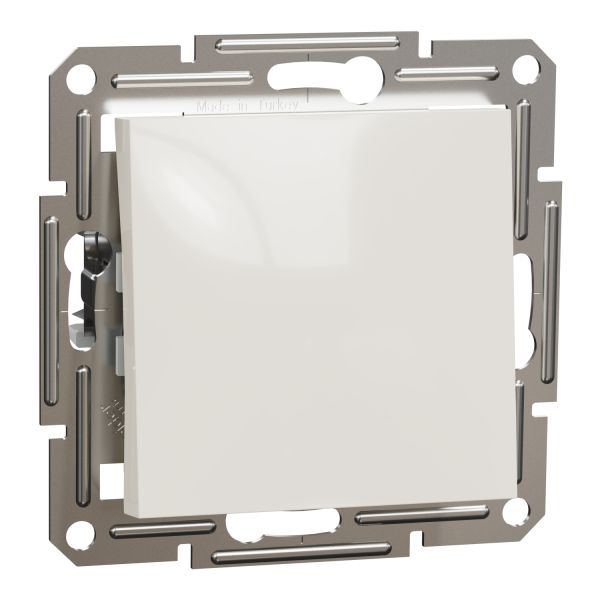 Вимикач кнопковий 1-кл. для серії Asfora Schneider Electric EPH0770123 крем без рамки