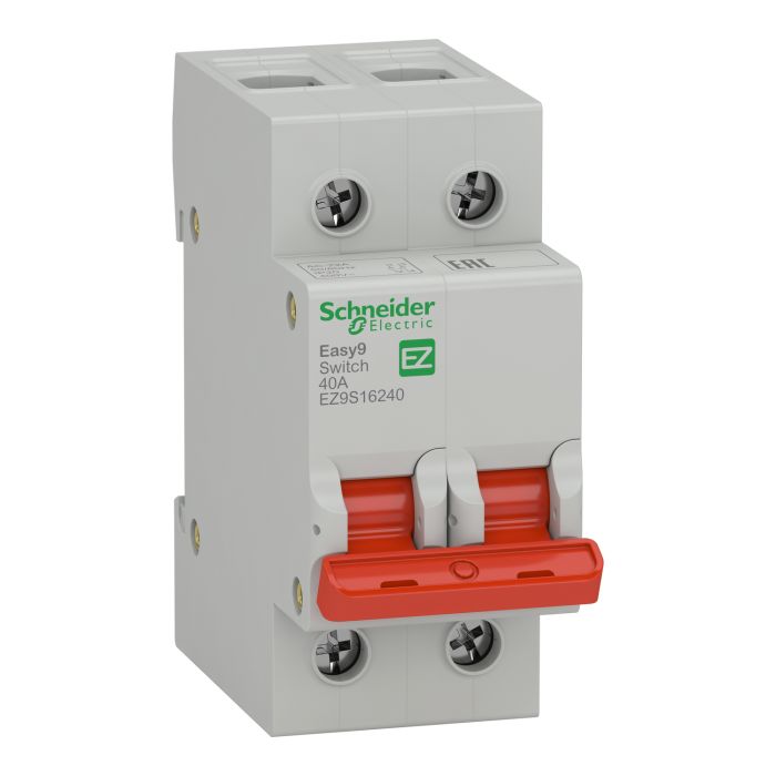 Вимикач навантаження 2p 40А 230АС 2м Schneider-Electric Easy 9 (EZ9S16240)