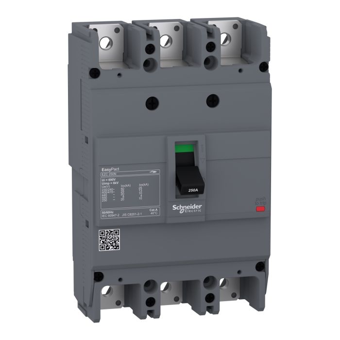 Автоматичний вимикач 25kA 400V 3P/3T 160A (EZC250N3160)