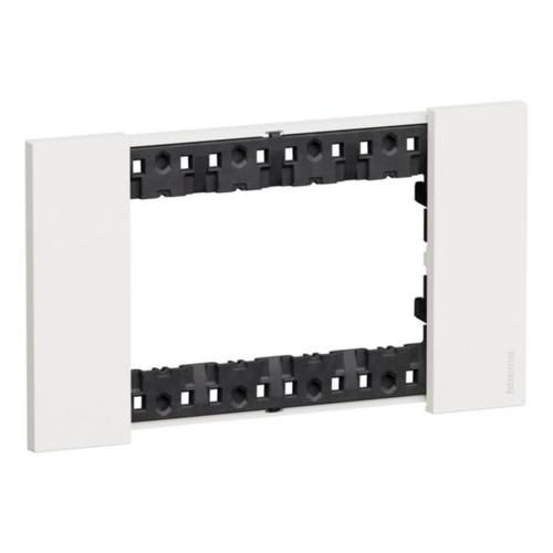Декоративна рамка (4-мод.) Bticino LIVING NOW, колір білий KA4804KW