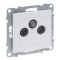 Розетка TV-R-SAT кінцева 10dB Legrand SUNO 721169 білий