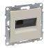 Розетка комп'ютерна 1-а RJ45 CAT6/UTP Legrand SUNO 721252 слонова кістка