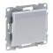 Кнопка 1-кл з тримачем етикети 6A/250V Legrand SUNO 721310 алюміній