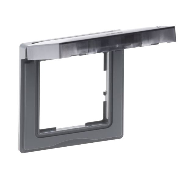 Рамка 1-а IP44 Legrand SUNO 721344 алюміній