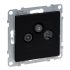 Розетка TV-R-SAT прохідна 14dB Legrand SUNO 721468 чорний