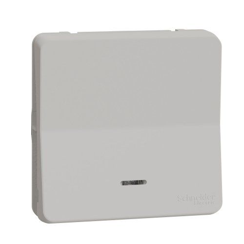 Механизм кнопочного выключателя с подсветкой IP55, белый Mureva Styl Schneider Electric MUR39127