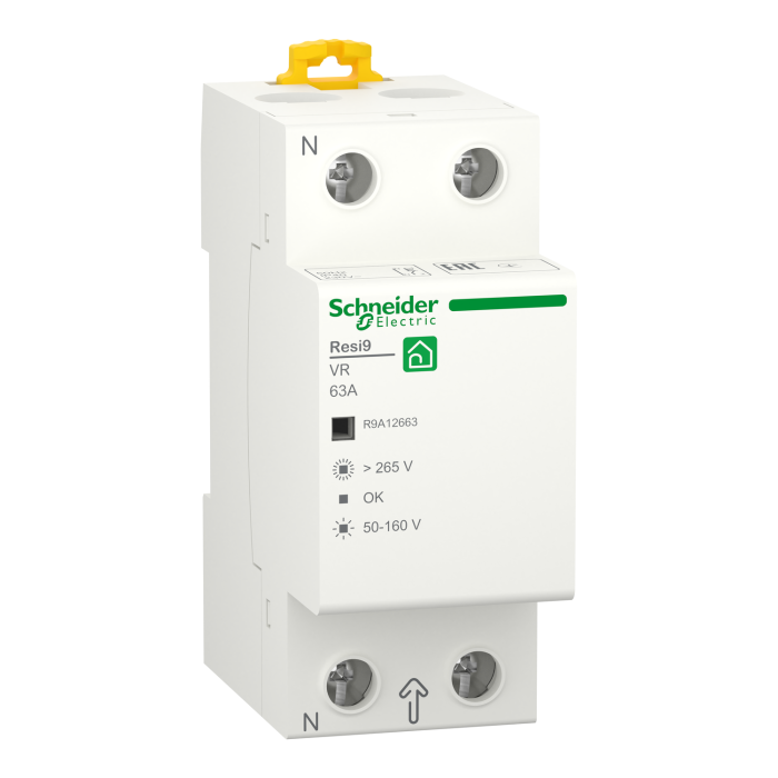 Реле напруги Resi9 1P+N 63А / 230V R9A12663 Schneider Electric