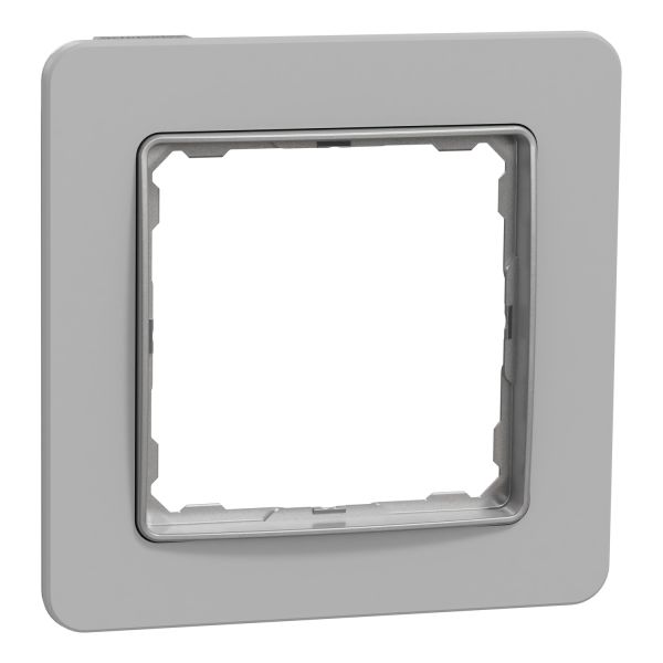 Рамка 1-на Schneider Sedna Elements SDD393801 Матова глина сірий