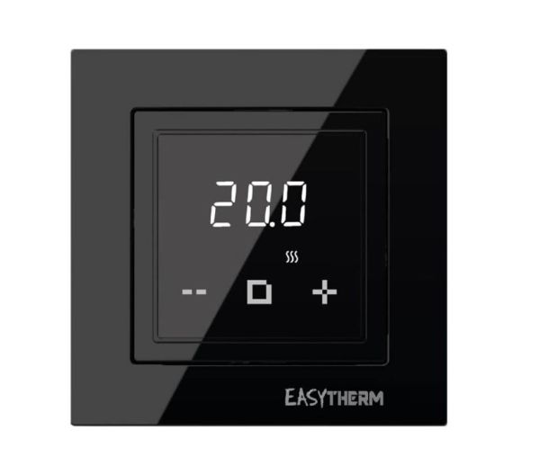Регулятор для теплої підлоги Easytherm ET-35 Чорний, сумісний з Schneider Unica New (E5931)