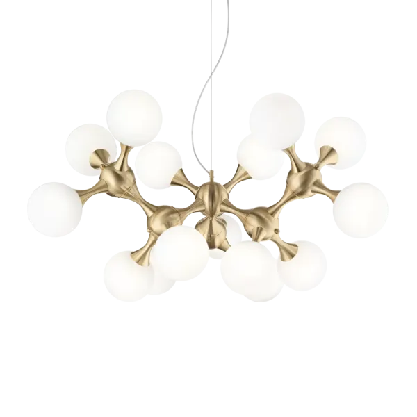 Люстра Ideal Lux 241012 Nodi Ottone Satinato SP15