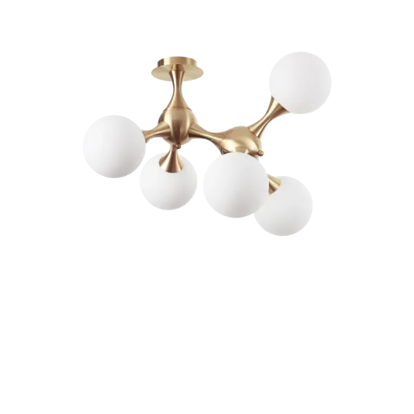 Потолочний світильник Ideal Lux 241050 Nodi Ottone Satinato PL5