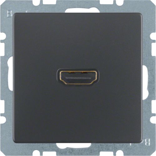 HDMI-розетка, антрацит, Q.x 3315426086