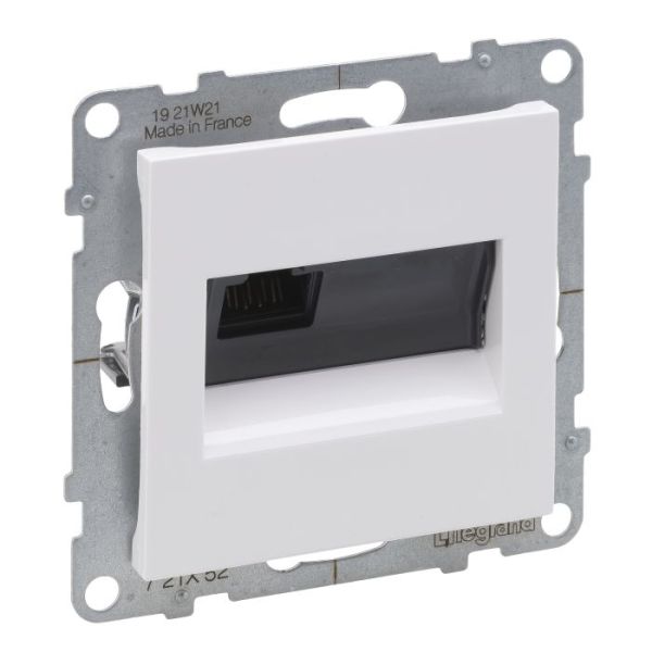 Розетка комп'ютерна 1-а RJ45 CAT6/UTP Legrand SUNO 721152 білий