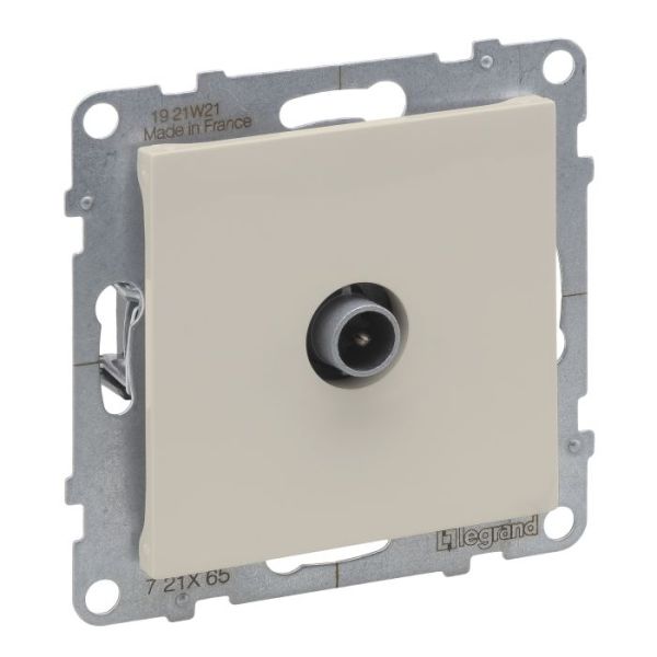 Розетка TV прохідна 14dB Legrand SUNO 721265 слонова кістка