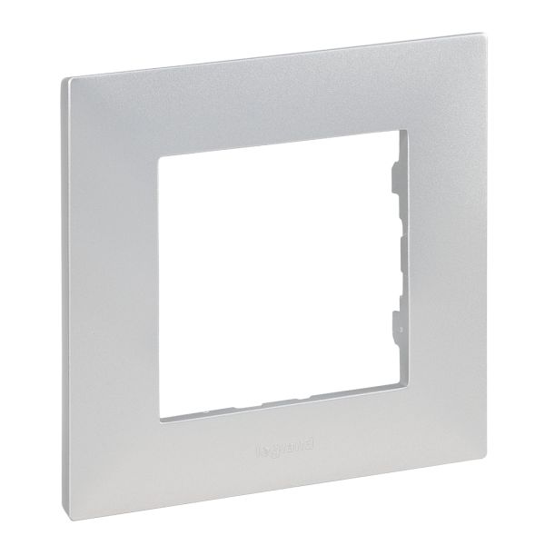 Рамка 1-місна Legrand 863391 NILOE STEP Алюміній