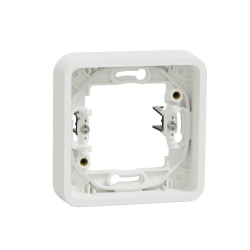 Рамка 1-постовая с винтами, белая Mureva Styl Schneider Electric MUR39108