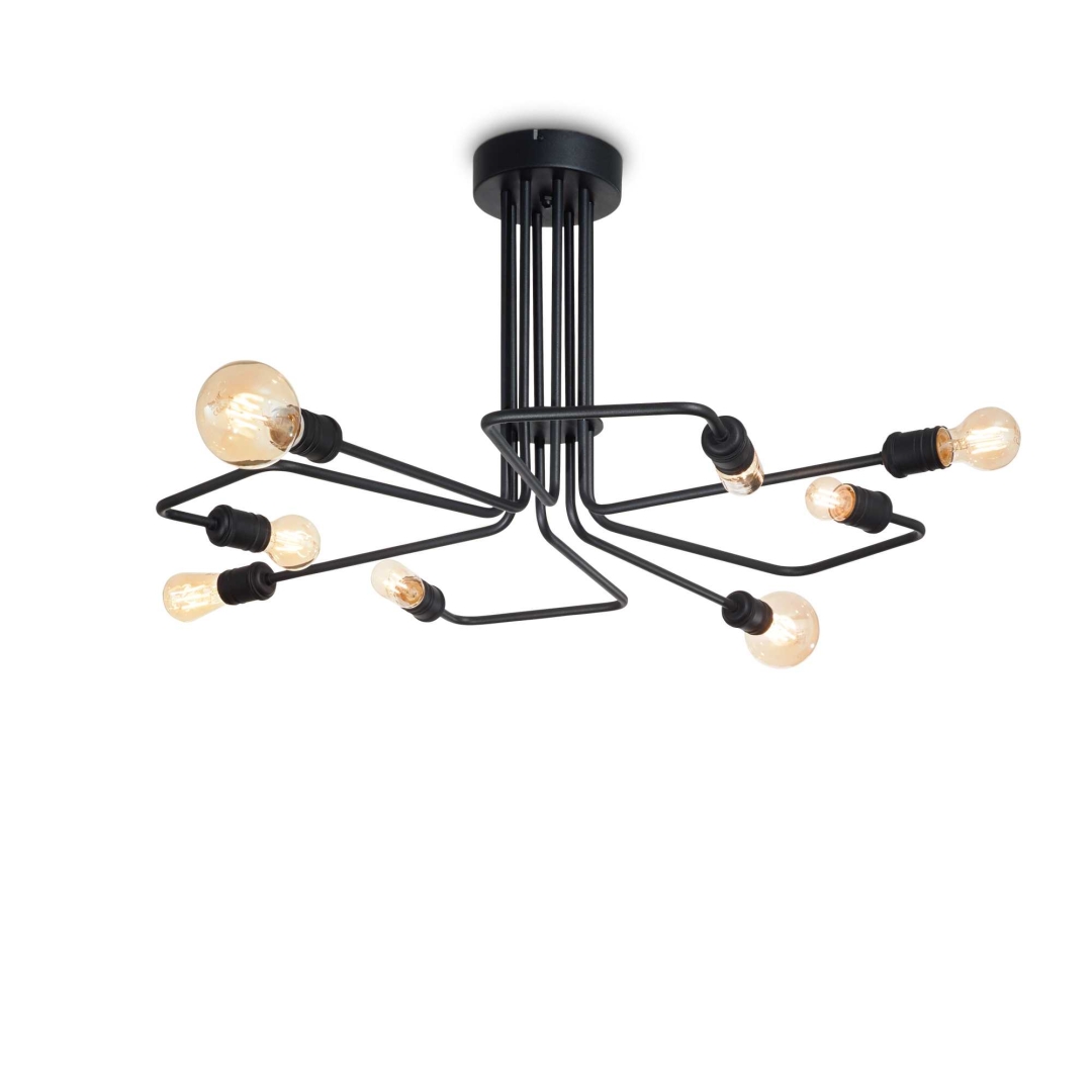 Люстра Ideal Lux TRIUMPH PL8 NERO (242378) купити
